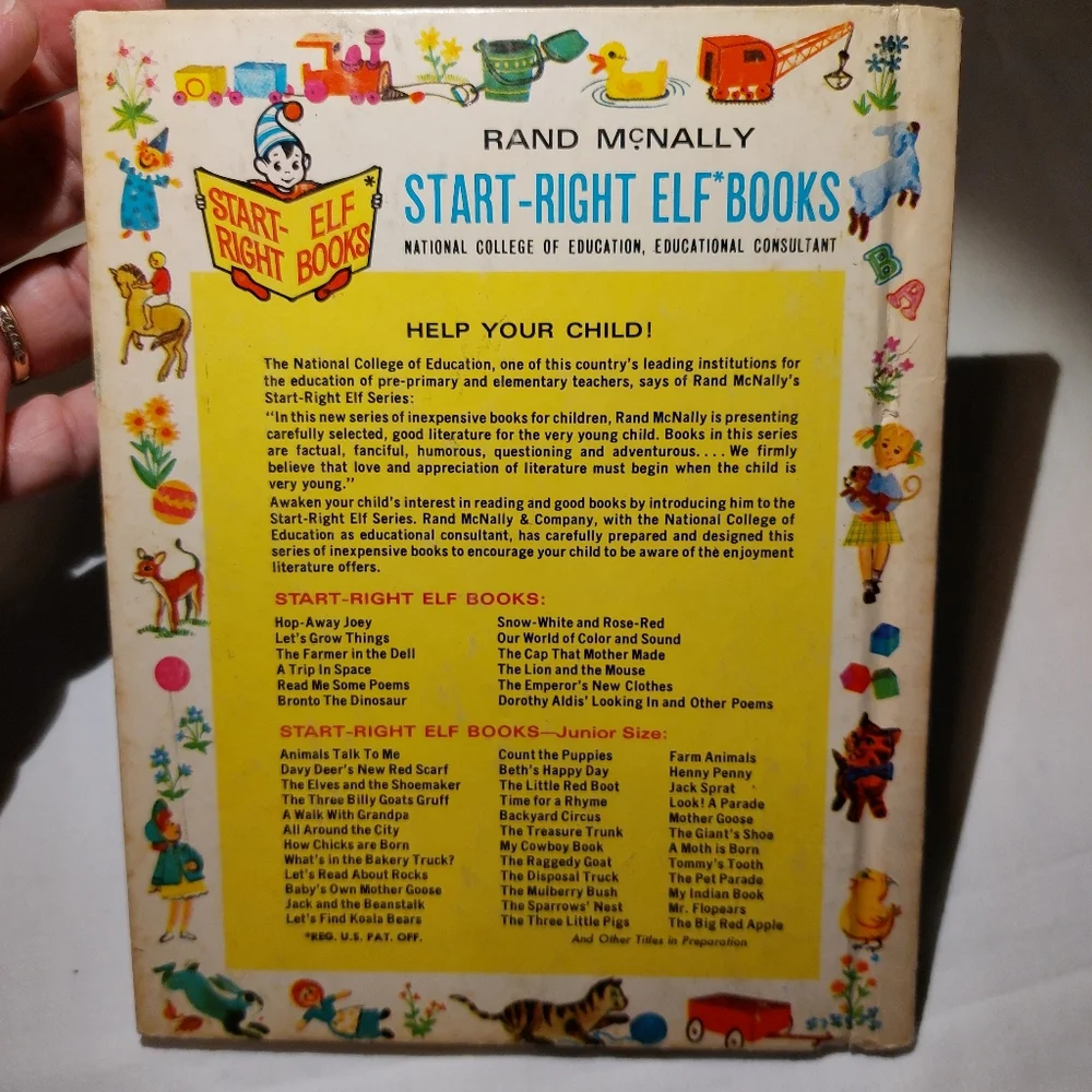 The Cap That Mother Made 1967 Vintage Book Swedish Fairy Tale